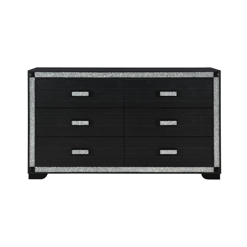Commode soleil gris anthracite
