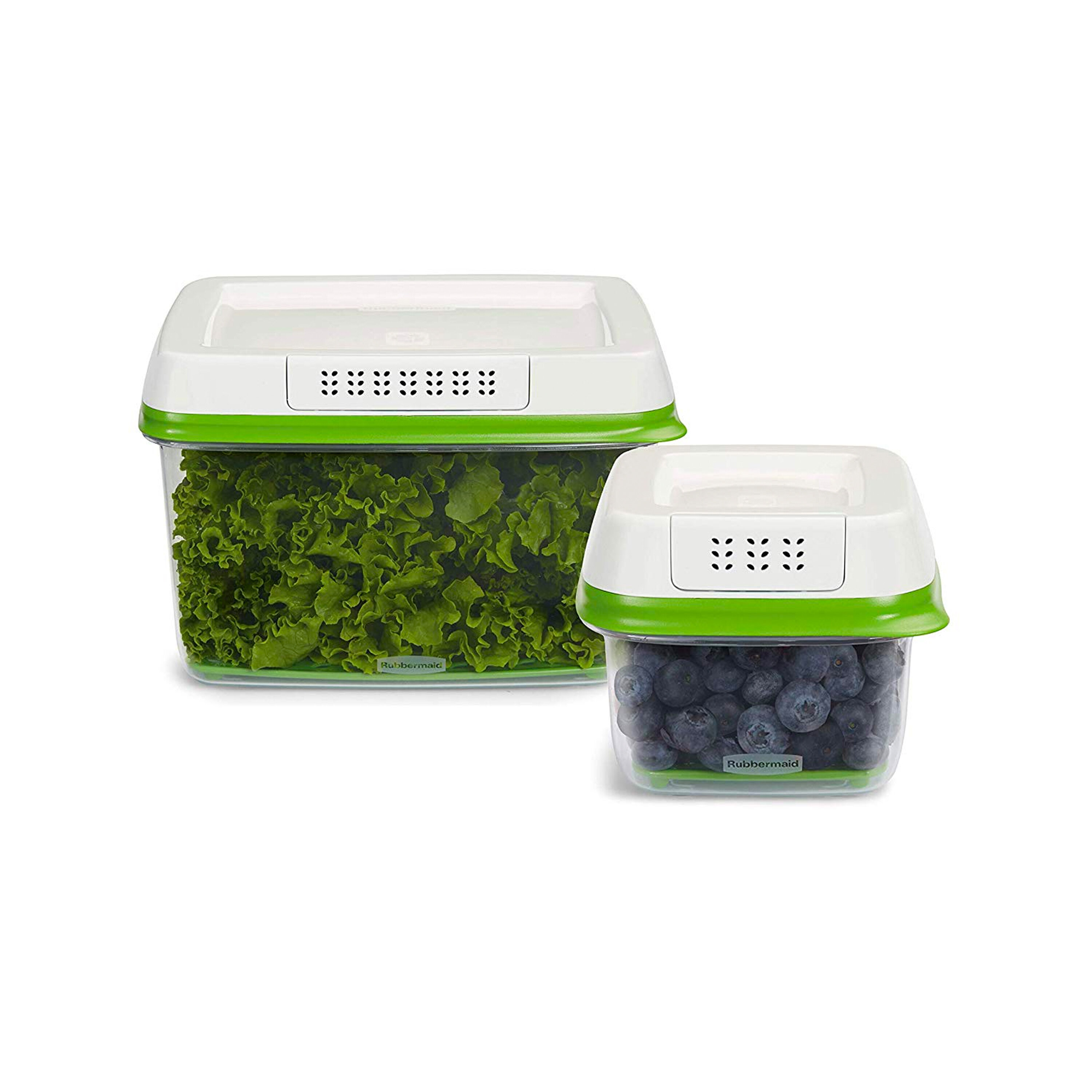 Rubbermaid FreshWorks 2 Container Food Storage Set & Reviews