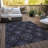 Shivana Washable Damask Indoor / Outdoor Rug-121445722
