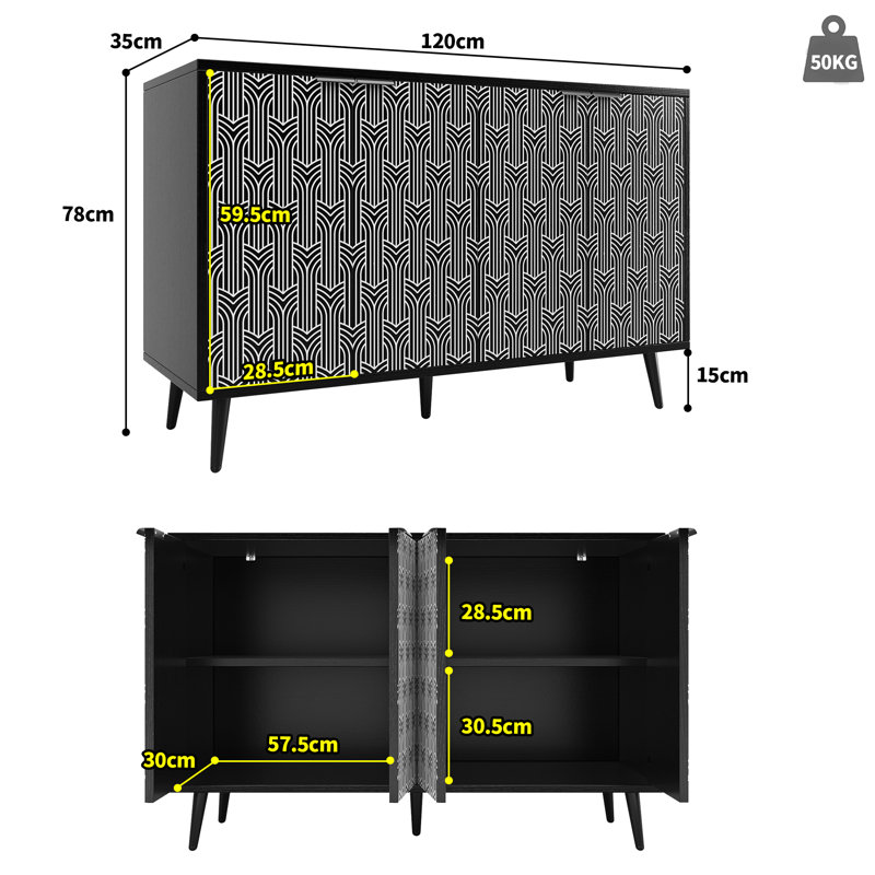 120cm Sideboard