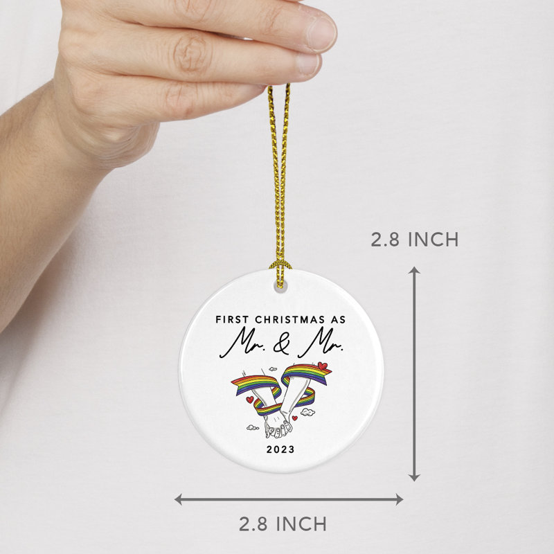 0.1'' Holiday Shaped Ornament