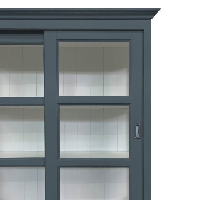 Babetta Display Cabinet, Blue Grey