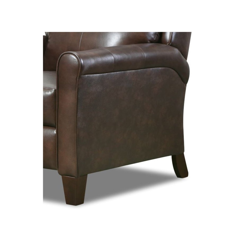 Fauteuil inclinable électrique 33 po de large, Chocolat Valentino, Manuel