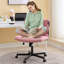 Upholstered Teddy Swivel Accent Chair-1527594657
