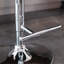Tabourets de bar pivotants en velours d'une hauteur de siège réglable de 25 à 33 pouces, tabourets de bar à base chromée avec dossier capitonné confortable pour un pub à la maison et un îlot de cuisine, ensemble de 2