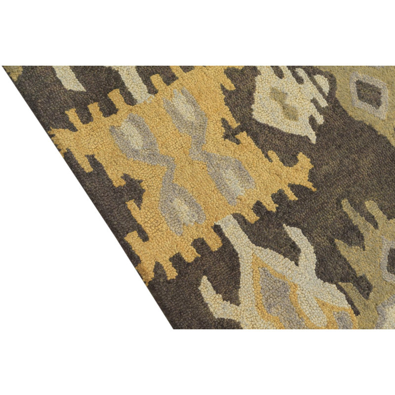 Tapis noir 5 x 8 Pineland