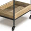 Chariot de bar Simons - 61 cm (24 po) - Naturel