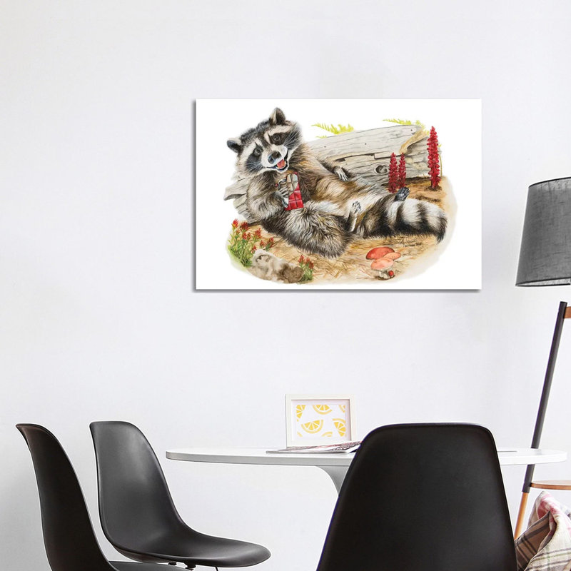 Chocolate Bandit by Holly Simental - Wrapped Canvas Print, 101.6 cm H x 66.04 cm W x 1.91 cm D