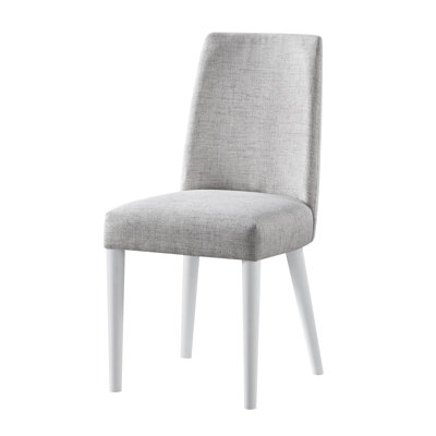 Taylor Chair With Leg And Gray Fabric