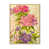 Toile brune avec cadre flottant