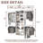 Modular Closet System, Versatile and Customizable Walk-In Design for Efficient Storage and Organization-124865281