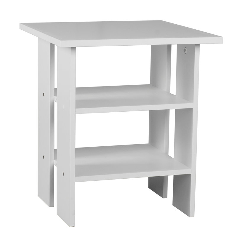 Bankside End Table, White