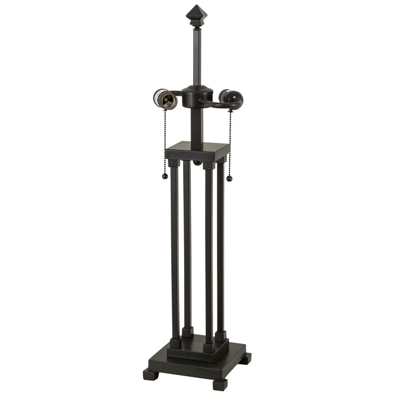 Van Erp Table Lamp, Mahogany Bronze