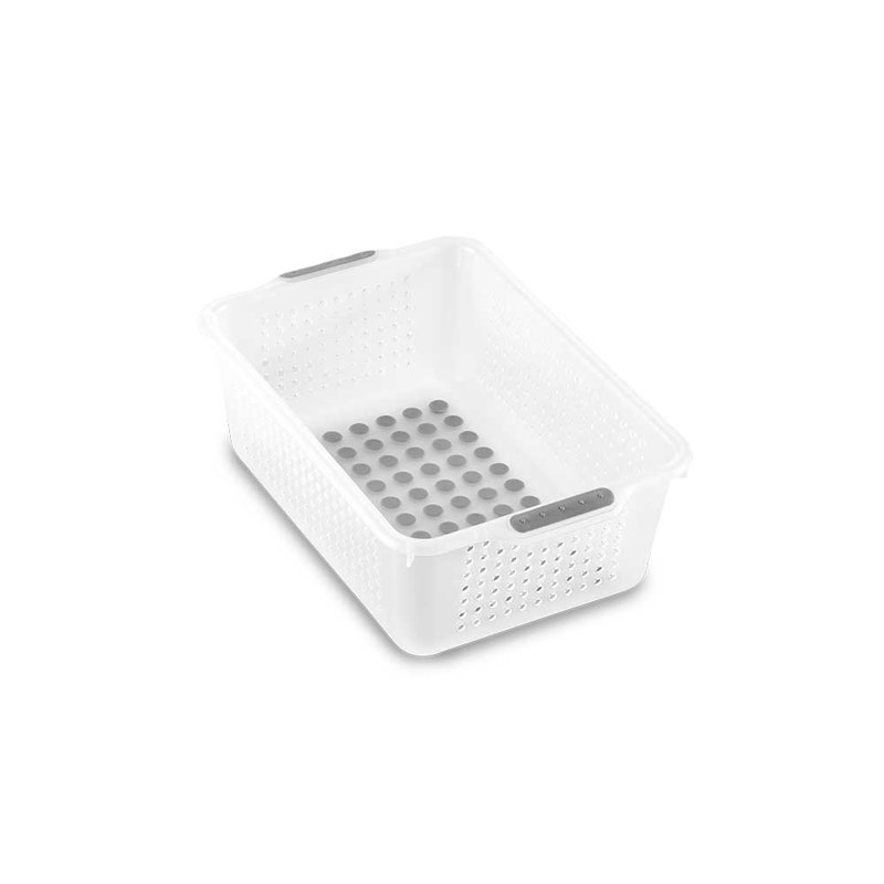 Panier moyen classique, Givré, H 4 po x l 12,1 po x P 8,1 po