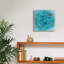  «Aquifer 2» par Alicia Ludwig, art mural sur toile, 12 po x 12 po