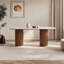 Table de salle à manger et chaise ovale-102351829