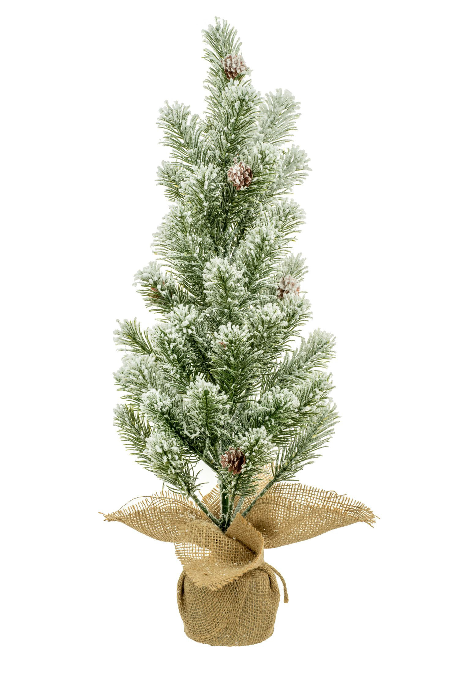 Wayfair Tree The Holiday Aisle® Dark Green Frosted Coniferous Fir Faux Tree ...
