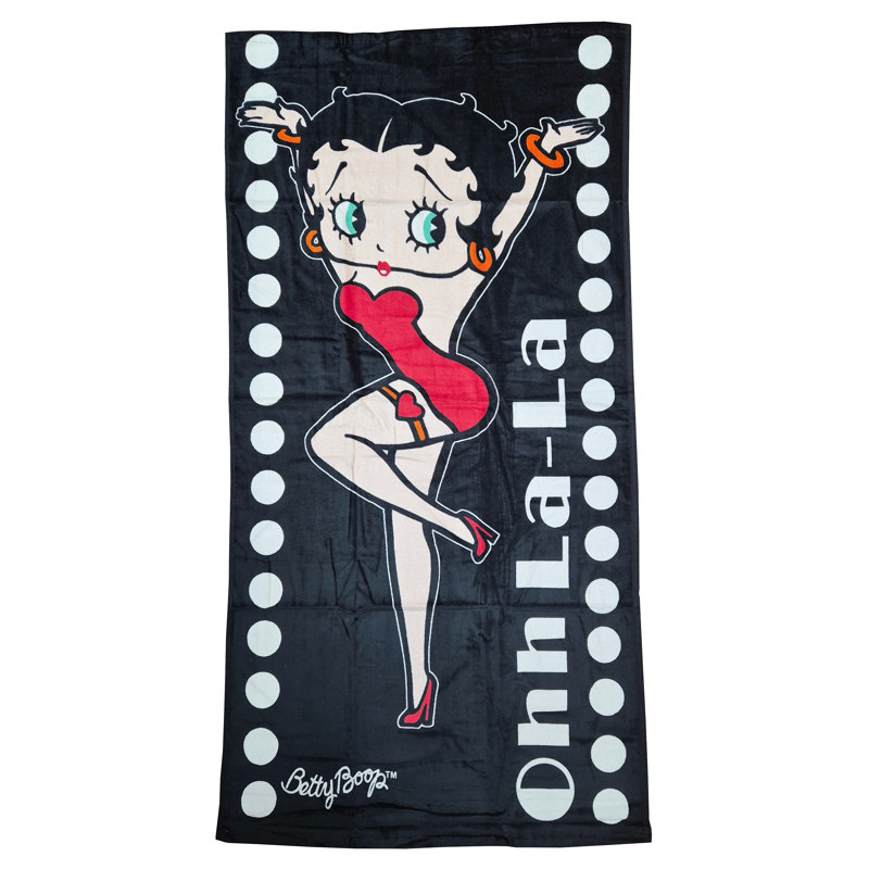 Betty Boop Ohh La La beach towel