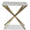 Centurion 100% Marble Pedestal End Table