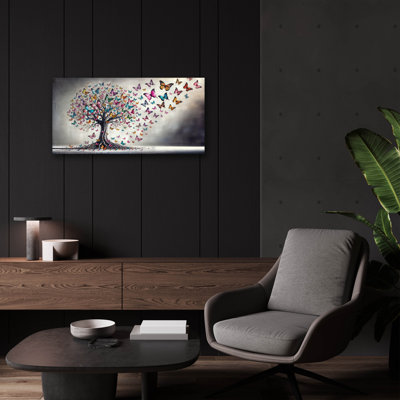 «Arbre de vol» par Rey Klimt, art mural acrylique