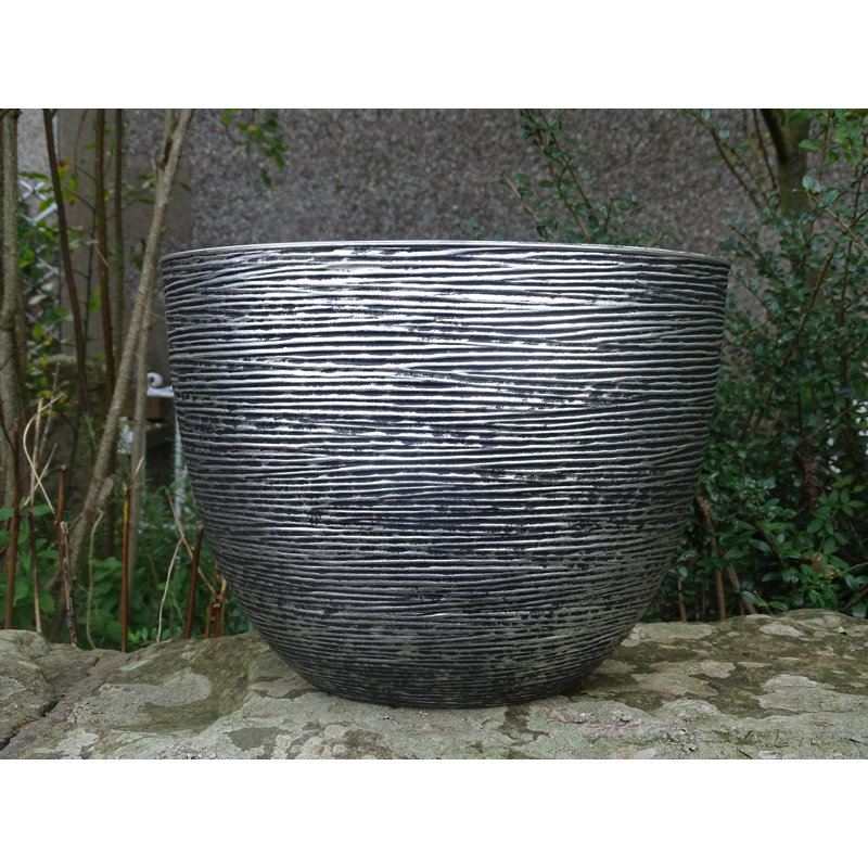 Colin Planter, Antique Silver, 24cm H x 29cm W x 29cm D