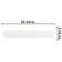 Argile Arrow 2-7/8 In. X 20-3/8 In. Porcelain Floor And Wall Tile