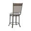 Tabouret pivotant rembourré Luker-428703684
