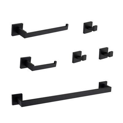 6 - Piece Bathroom Hardware Set