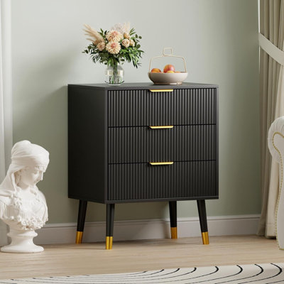 60cm W 3 - Drawer Chest of Drawers