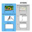 Wekli Outdoor Portable Projector Screen Projector Screen