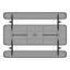 Tables de pique-nique rectangulaires 96 "noires-1425938032