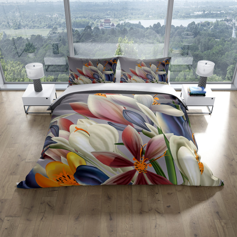 Polyester Duvet Cover, Queen Duvet Cover + 2 Shams