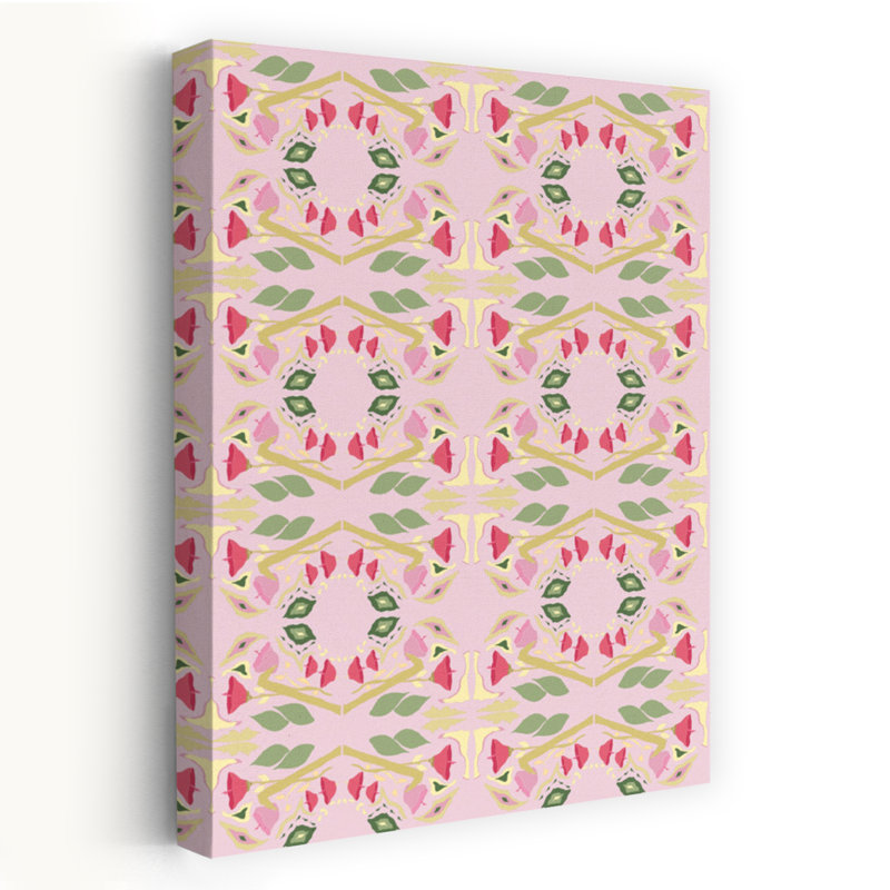 Art contemporain Art floral contemporain, H 24 po x l 16 po