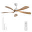 132 Cm Modern Ceiling Fan With Led Light And Remote Control-1373925458-1373925459