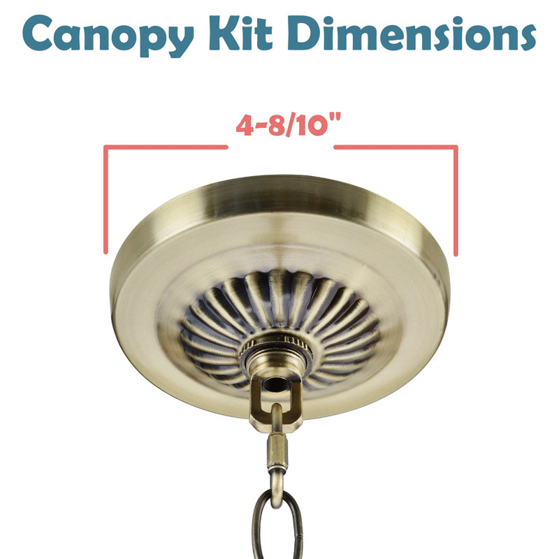 Canopy, Antique Brass