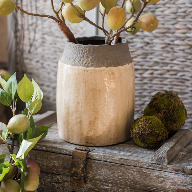 Vase de table Aleksandra, H 9,3 po x l 7 po x P 7 po