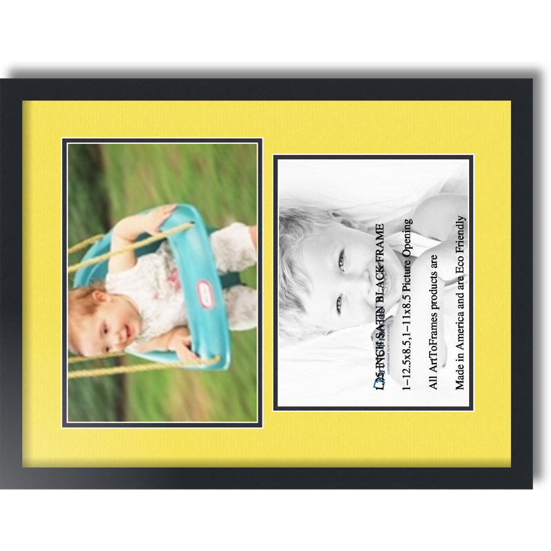 Cadre photo Jammie, Canari, 8,5 po x 11 po, 8,5 po x 12,5 po