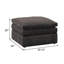 Repose-pieds standard carré 26 po Seeram-346027295
