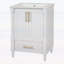 Armoire de salle de bain moderne avec lavabo, avec tiroir et structure ouverte à l'arrière-476258907