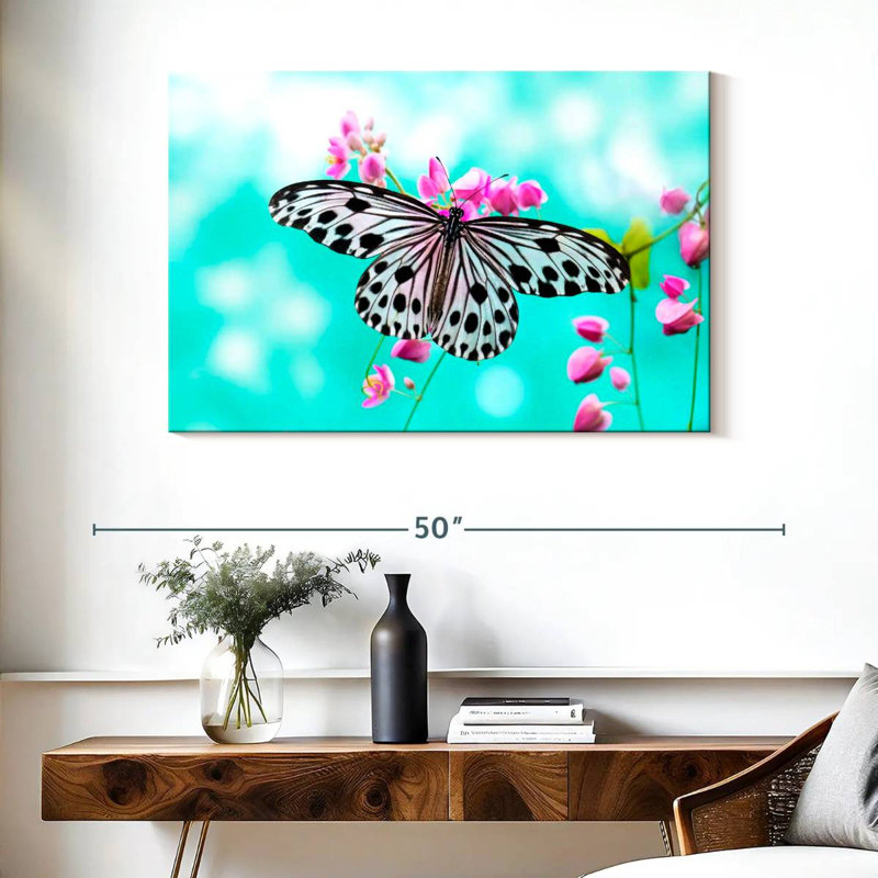 Brampt papillon élégance, H 26 po x l 39 po