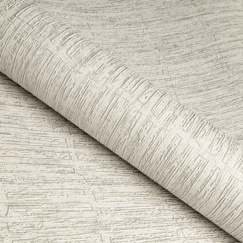 Arisdelsy Metallic Bamboo Lines 10.05m x 53cm Wallpaper Roll, Beige