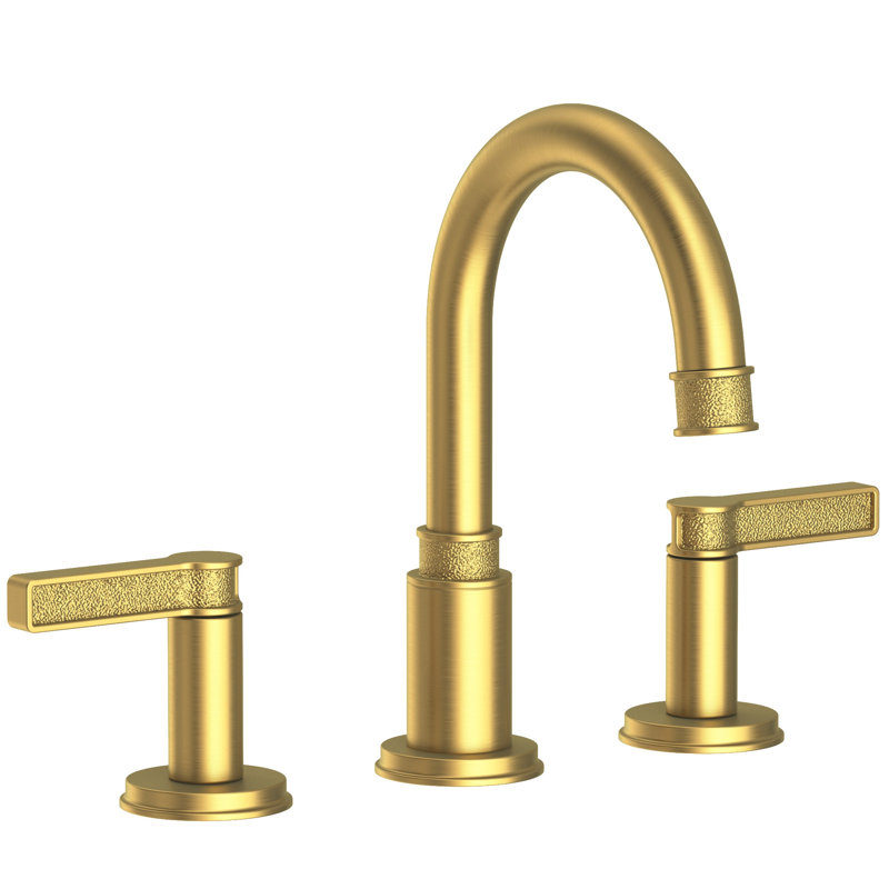 Widespread Lavatory Faucet, Satin Brass (PVD)