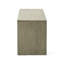 Chêne gris, bois, banc pour la salle à manger, 48 W, 15 de large, 18 hauteurs, lignes épurées, structure d'aspect artisanal, finition