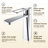 Paula Single Hole Single-Handle Bathroom Faucet-110897509