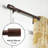 Arrietta Iron Adjustable Single Curtain Rod-1386565078