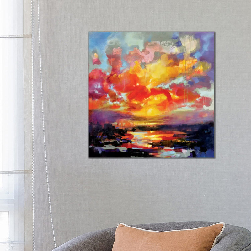 Emerging by Scott Naismith - Painting on Canvas, 66.04 cm H x 66.04 cm W x 1.91 cm D, Wrapped Canvas