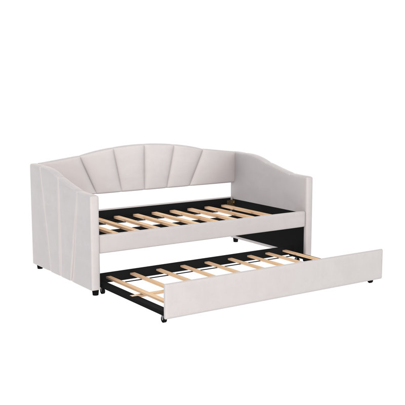 Taminka Upholstered Daybed, Beige