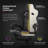 RESPAWN 110 Pro Gaming Chair - Gaming Chair with Footrest, Reclining Gaming Chair, Video Gaming Computer Desk Chair, Adjustable Desk Chair, Gaming Chairs For Adults With Headrest Pillow-55417363