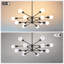 Lustre spoutnik 12 lumières pour salle à manger 4 hauteurs 12 lumières-72865077