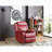 Boston Faux Leather Recliner-897613247